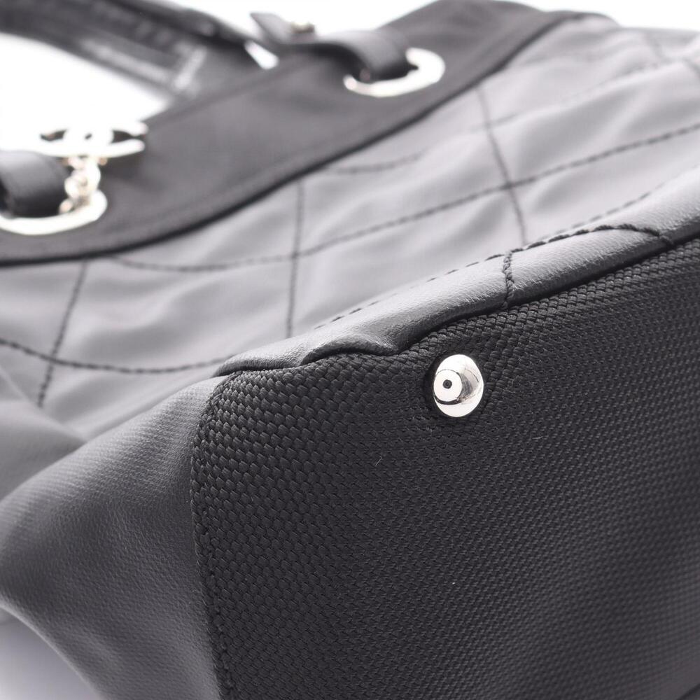 CHANEL Black Leather Tote Bag - Picture 6 of 6